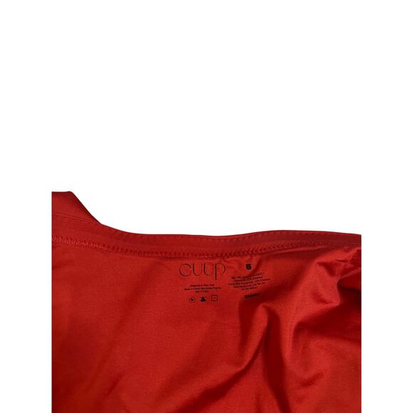 Cuup Bikini Set in Lava The Plunge Womans 11/34E-36D and 5/XL NWOT - Picture 10 of 15